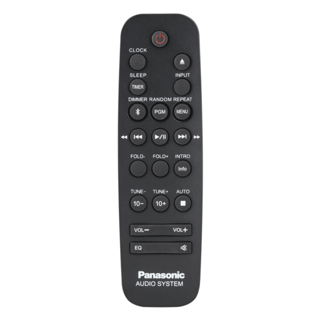 Panasonic SC-DM202EG-K Compact Stereo System Black