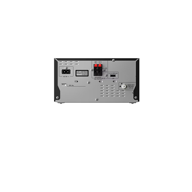 Panasonic SC-PM702EB-K CD Stereo System Black