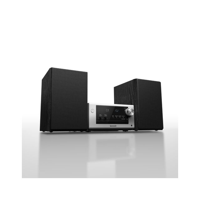 Panasonic SC-PM702EB-S CD Stereo System Black - Silver