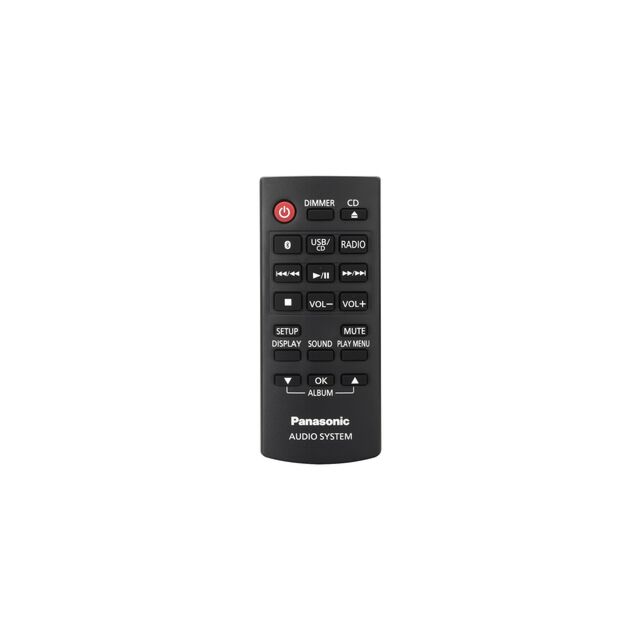 Panasonic SC-PM702EB-S CD Stereo System Black - Silver