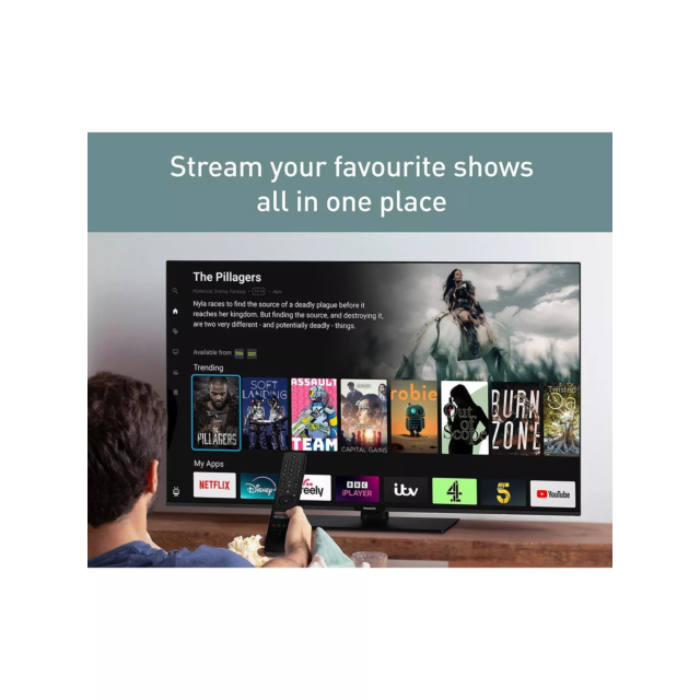 Panasonic TB-55W61AEYC 55inch 4K Led, Hdr Bright Panel, 60Hz, Dolby Vision, Dolby Atmos, Freely, TiVo
