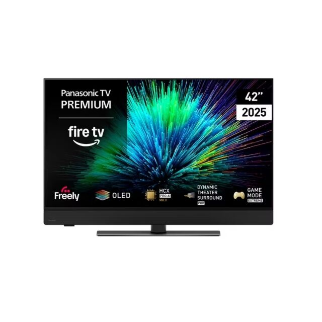 Panasonic TV-42Z90BEBA 42inch Premium Oled, Forward-Firing Speakers With Built-In Subwoofer, Freely Bl
