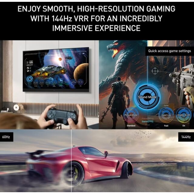 Panasonic TV-65Z90BEBA 65inch Premium Oled, Forward-Firing Speakers With Built-In Subwoofer, Freely Bl