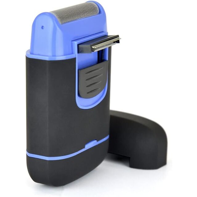 Paul Anthony H5001 Battery Operated Shaver & Trimmer Black Blue