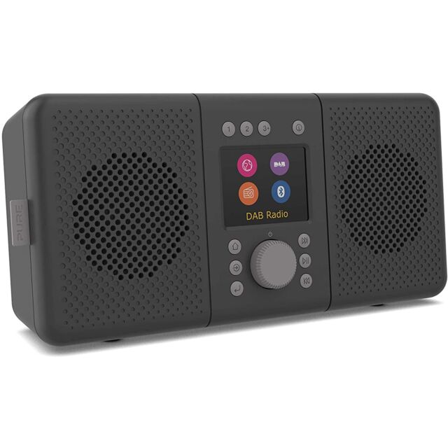 Pure ELAN CONNECT+ Smart Radio, FM, Dab+, Internet, FM, Bluetooth Charcoal