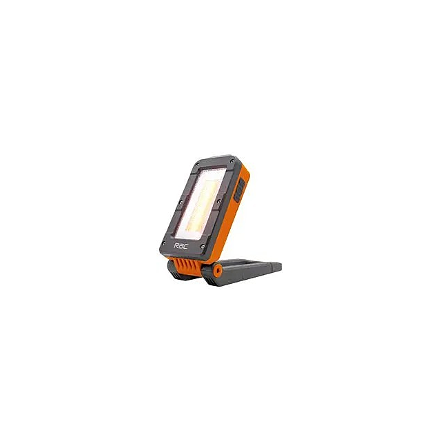 RAC 200R Worklight - High Output Led - Rechargeable Black- Orange