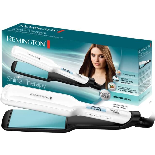 Remington S8550 Wide Plate Straightener White