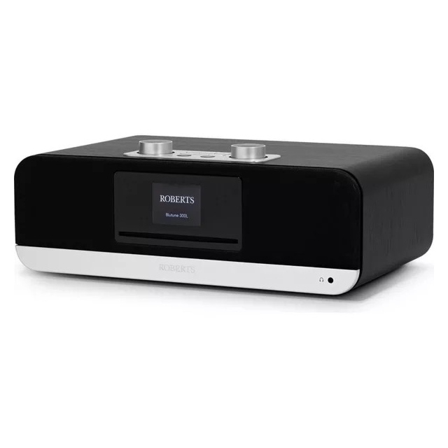 Roberts Radio BLUTUNE300LBK DAB / Dab+ / FM RDS / Bluetooth / CD / USB / Sound System Black Ash