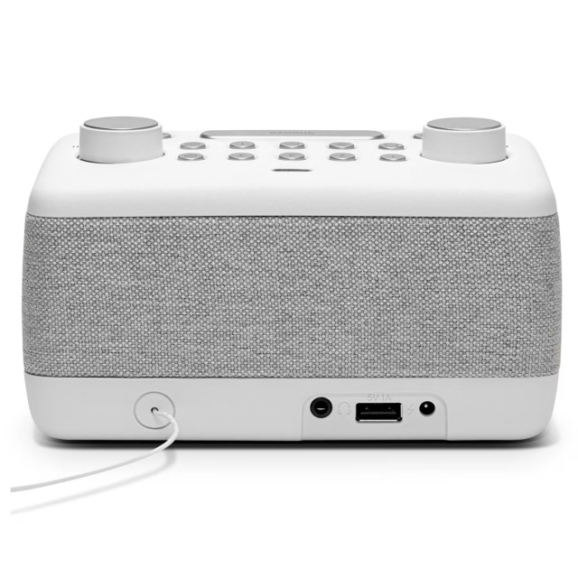 Roberts Radio ORTUS4W Dab+ / FM RDS / Bluetooth Alarm Clock Radio White