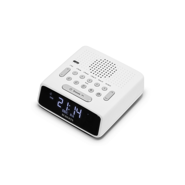 Roberts Radio ORTUSDABW Ortus DAB Clock Radio White