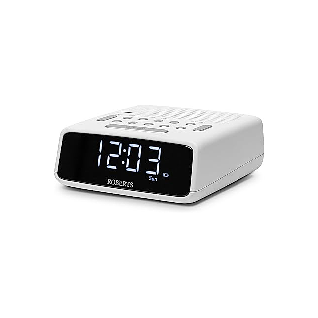 Roberts Radio ORTUSFMW Ortus FM Clock Radio White