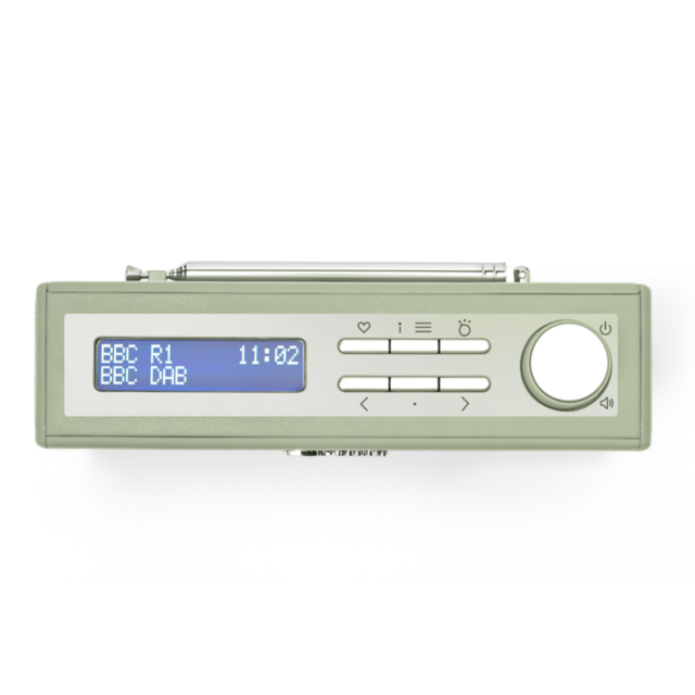 Roberts Radio RAMBLERBTMLG Dab+ / FM RDS / Bluetooth Portable Radio Green