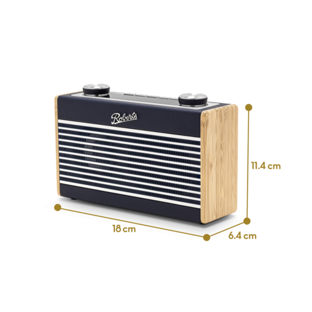 Roberts Radio RAMBLERUNONB Rambler Uno FM / Dab+ / Bt Navy Blue