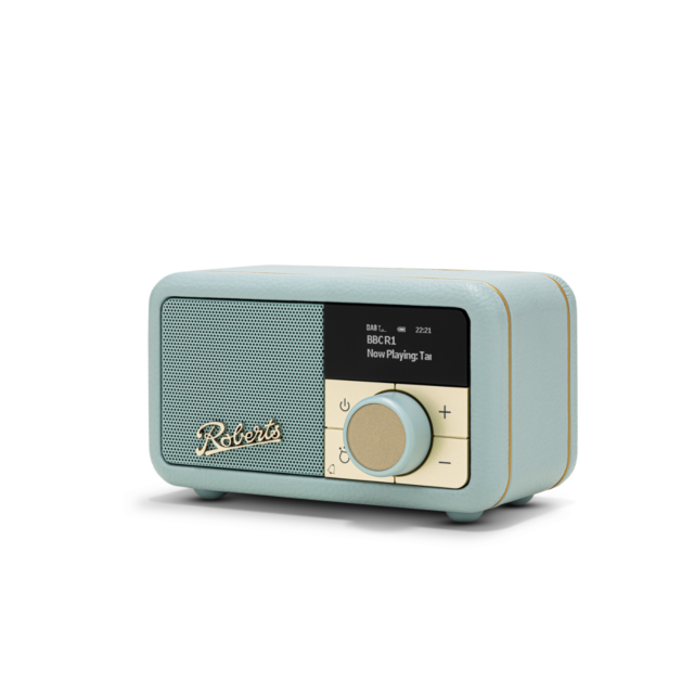 Roberts Radio REV-PETITE2DE Revival Petite 2 Dab/Dab+/Fm Radio Duck Egg