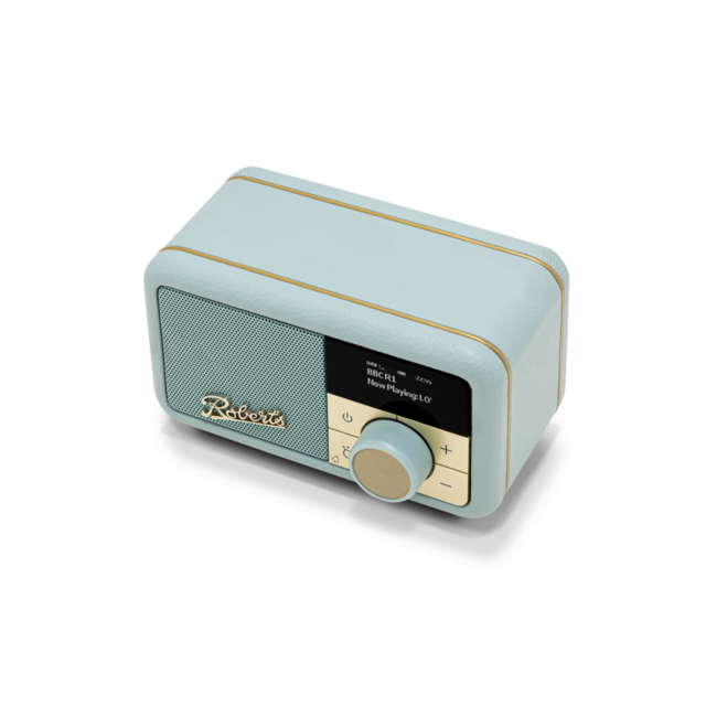 Roberts Radio REV-PETITE2DE Revival Petite 2 Dab/Dab+/Fm Radio Duck Egg