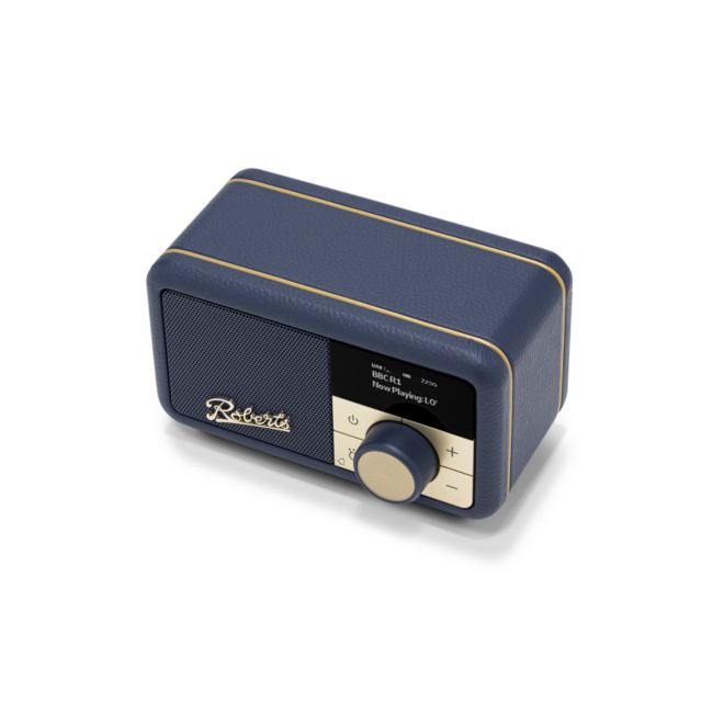 Roberts Radio REV-PETITE2MB Revival Petite 2 Dab+ / FM RDS Portable Radio With Bluetooth. Midnight B