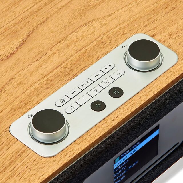 Roberts Radio STREAM67L Cd/Internet/Dab&Fm Sound System Cherry