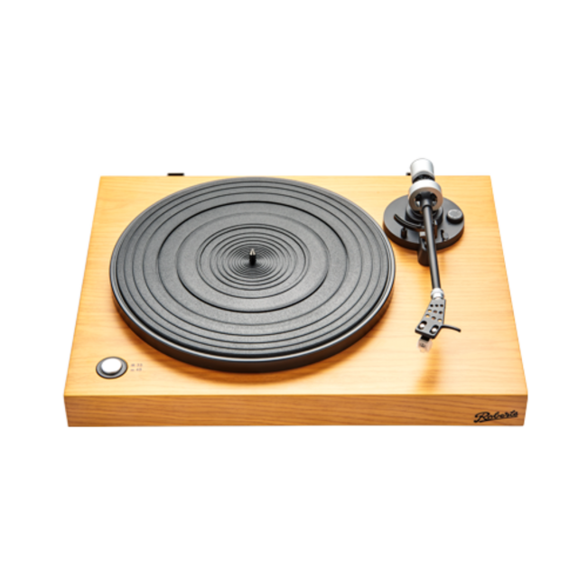 Roberts Radio STYLUS Belt Drive Turntable Wood