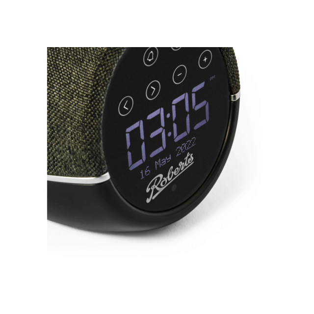 Roberts Radio ZENPLUSBK Dab+ / Sleep Sounds / Bluetooth Clock Radio Black