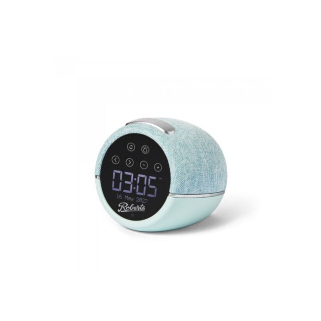 Roberts Radio ZENPLUSDE Dab+ / Sleep Sounds / Bluetooth Clock Radio Duck Egg