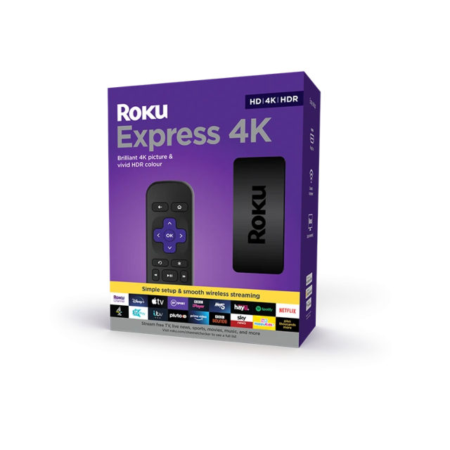 Roku 3940EU2 Express 4K / HD / Hdr Fast Wi-Fi Black
