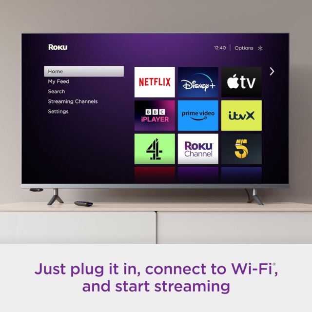 Roku 3960EU HD Streaming - Express Black