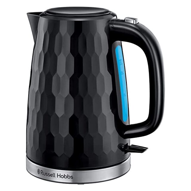 Russell Hobbs 26051 2.4Kw 1.7 Litre Black Honeycomb Collection Kettle