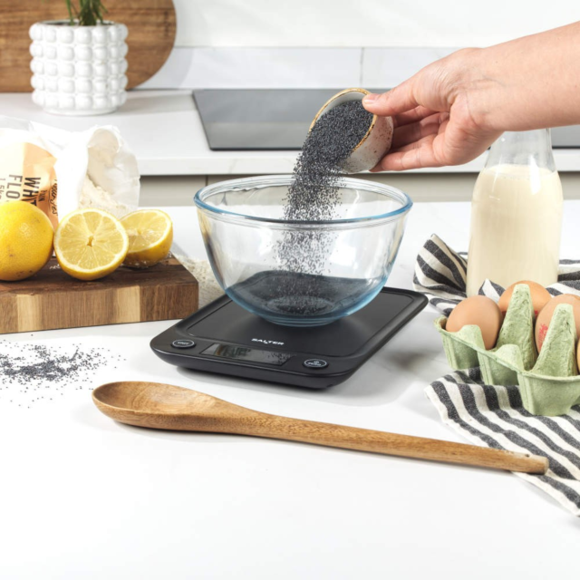 Salter 1067 TBFEU12 5 Kg Electrronic Kitchen Scale Black