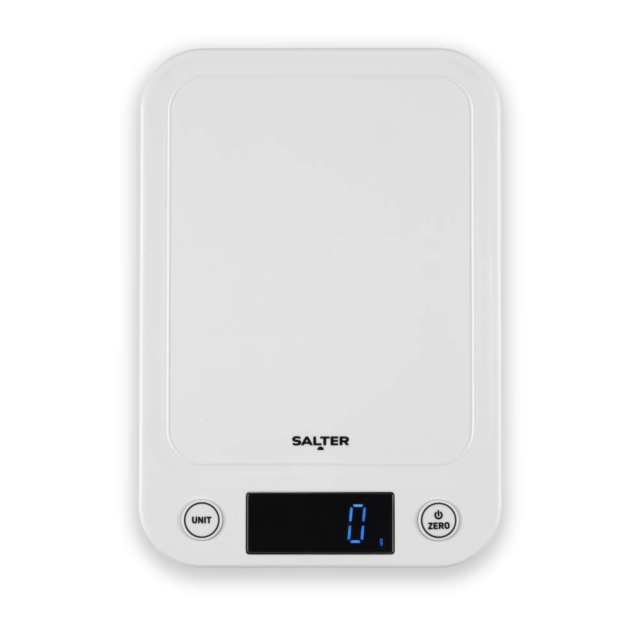 Salter 1067 TWFEU12 5 Kg Electrronic Kitchen Scale White