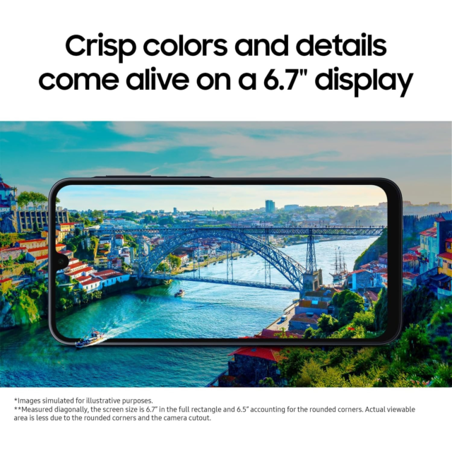 Samsung SM-A165FZKBEUB Galaxy A16 4Gb 128Gb Black