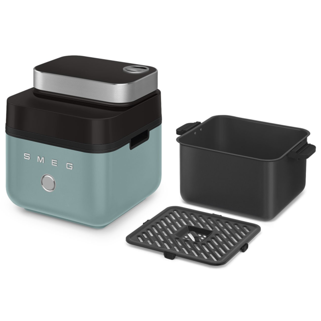 Smeg AFC01EGMUK Dual Flavour Airfryer 7L Matte Emerald Green