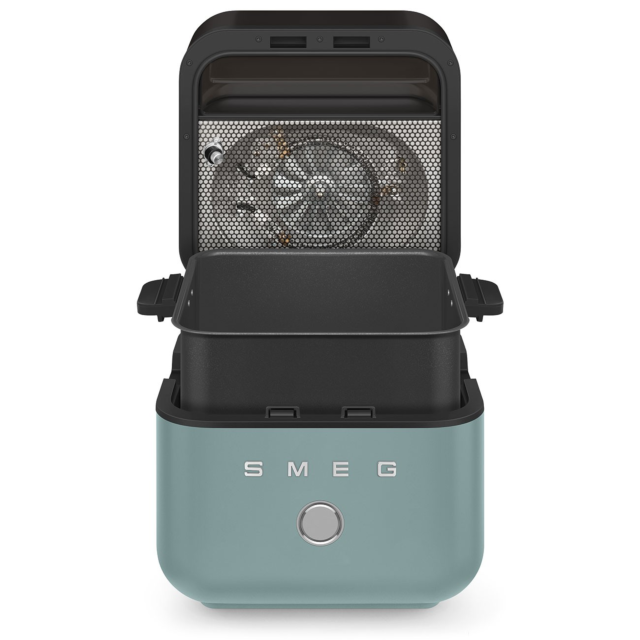 Smeg AFC01EGMUK Dual Flavour Airfryer 7L Matte Emerald Green