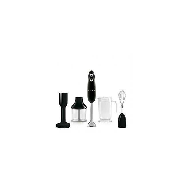 Smeg HBF02BLUK Hand Blender, Black