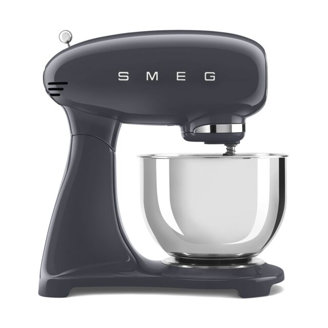 Smeg SMF03GRUK 50's Style Stand Mixer Full Colour Body Slate Grey Slate Grey