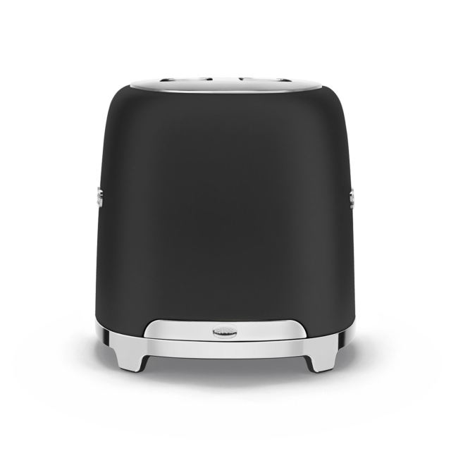 Smeg TSF01BLMUK 50S Style Two Slice Toaster Matte Black