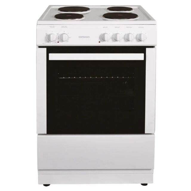 Statesman NAPIER60EW 60cm Single Cavity Electric Cooker