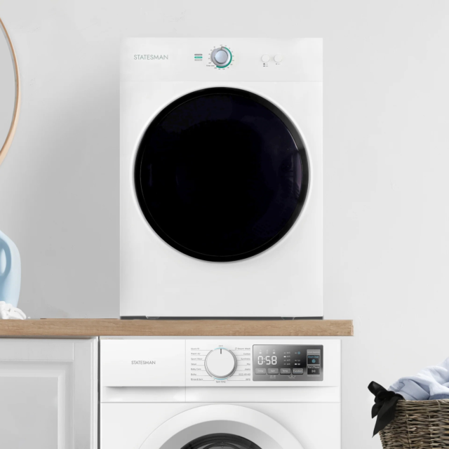 Statesman TD03VFW 3Kg Compact Vented Tumble Dryer White