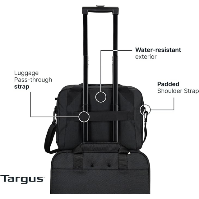Targus CN415GL-70 Classic 15-16inch Briefcase Black