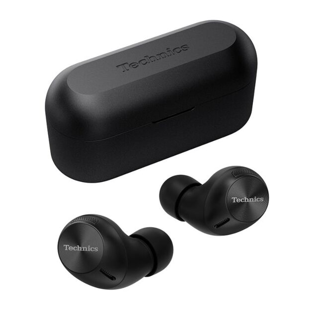 Technics EAH-AZ40M2EK Cordless Earphone, Multipoint Connection To 3 Devices Black
