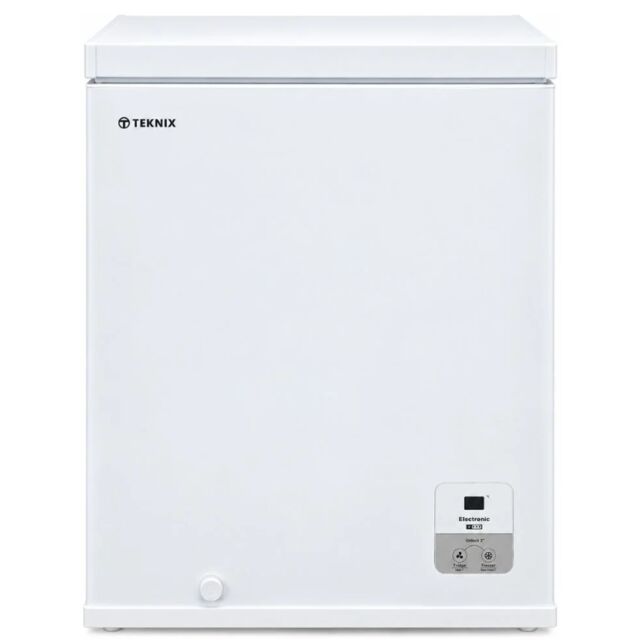 Teknix CH97 Ch97, 97L Chest Freezer White