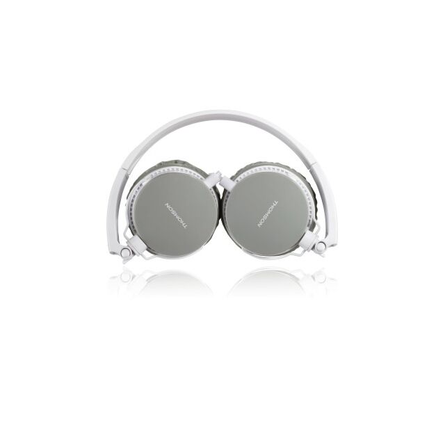Thomson HED2207WH/GR On-Ear Headphones 1.2M Cable Length White