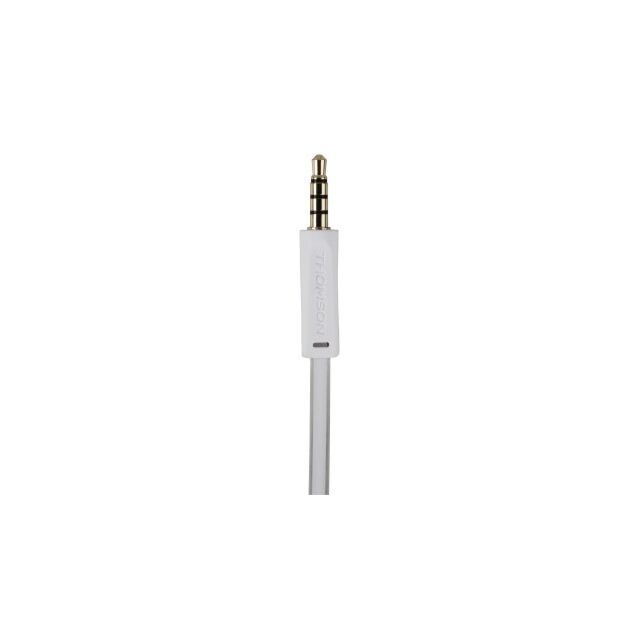 Thomson HED2207WH/GR On-Ear Headphones 1.2M Cable Length White
