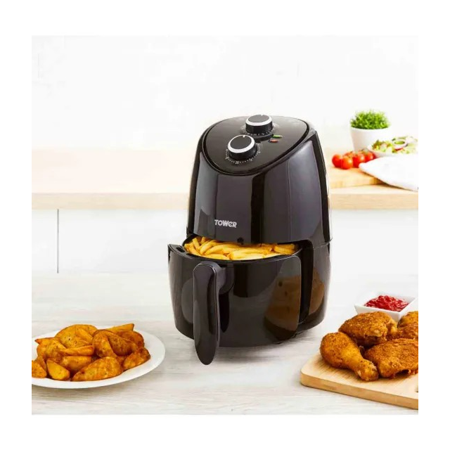 Tower T17087 Vortx 2 Litre Air Fryer Black