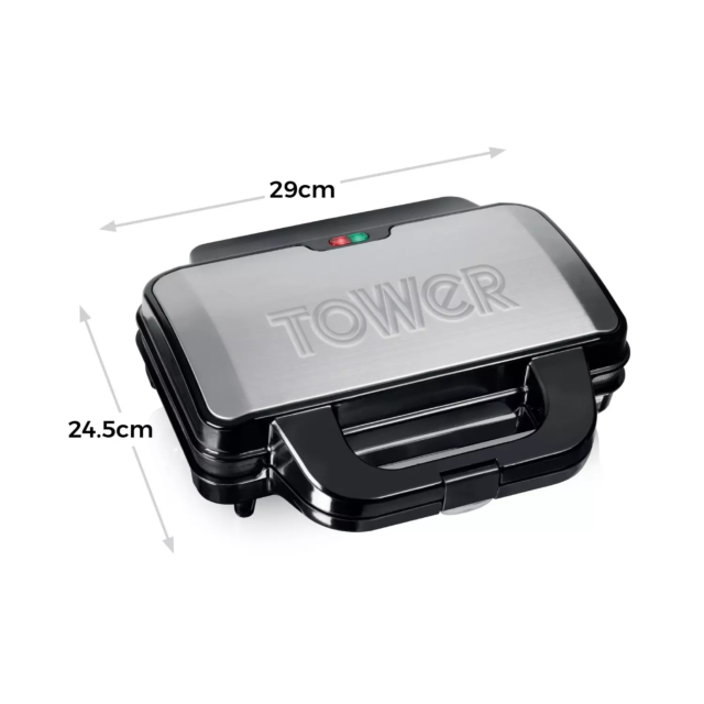 Tower T27013 Deep Fill Sandwich Maker Black