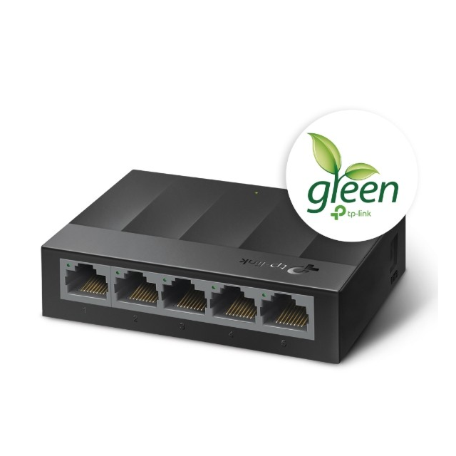Tp-Link LS1005G 5-Port Gigabit Desktop Switch Litewave Black
