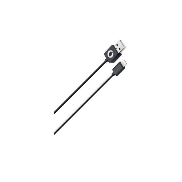 Vodafone VFDCTBLI USB Data Cable With Apple Mfi Lightning Connector Black
