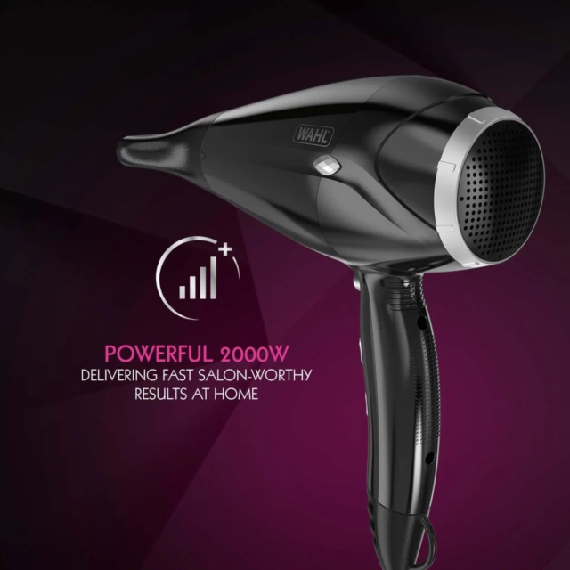 Wahl ZY151 2000W Power Shine Hair Dryer Black
