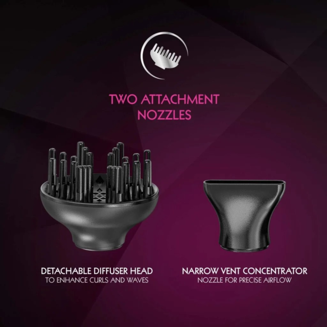 Wahl ZY151 2000W Power Shine Hair Dryer Black