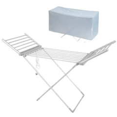 Igenix IGHA01220S Winged Heated Airer - Silver