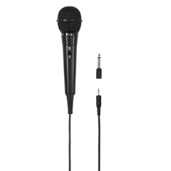 Hama 00046020 Karaoke Microphone, Dm-20, Black